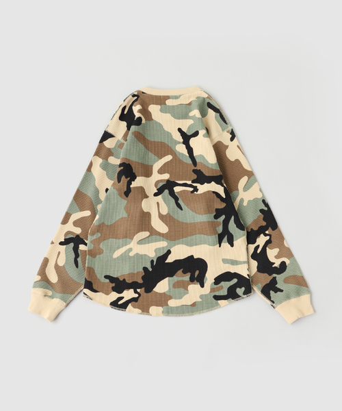 JOURNAL STANDARD（ジャーナルスタンダード）の「TCサーマル ロンT（Tシャツ/カットソー・メンズ・ベージュ/ホワイト/カーキ/ブラック・LARGE/MEDIUM）」の5枚目の写真