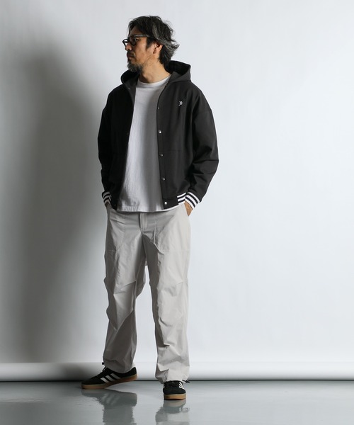 AIR FLEX」SNAP PARKA：機能素材「エアフレックス」セットアップ