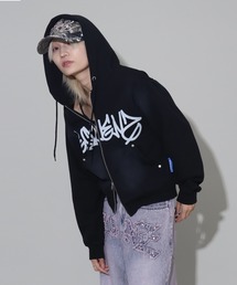 SEQUENZ（シークエンズ）の「ジップアップパーカー（パーカー）」