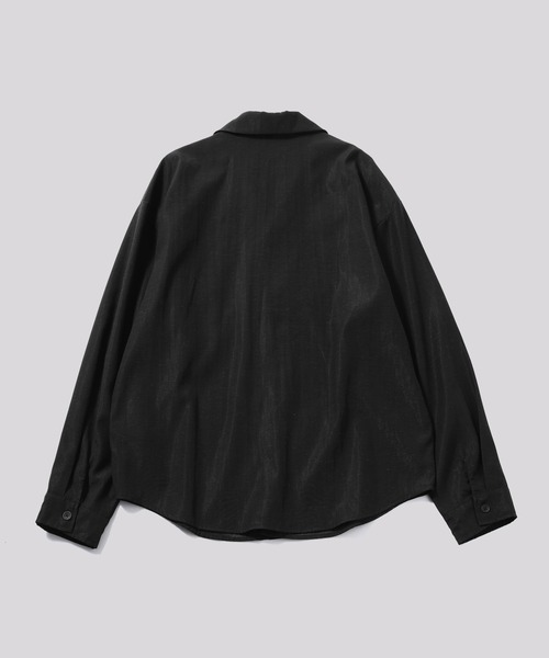 TOBEE(トゥビー)の「【TOBEE】ルーズフィット オープンカラーシャツ(シャツ/ブラウス・メンズ・ブラック/ホワイト・XX-LARGE/X-LARGE/LARGE/MEDIUM)」の21枚目の写真