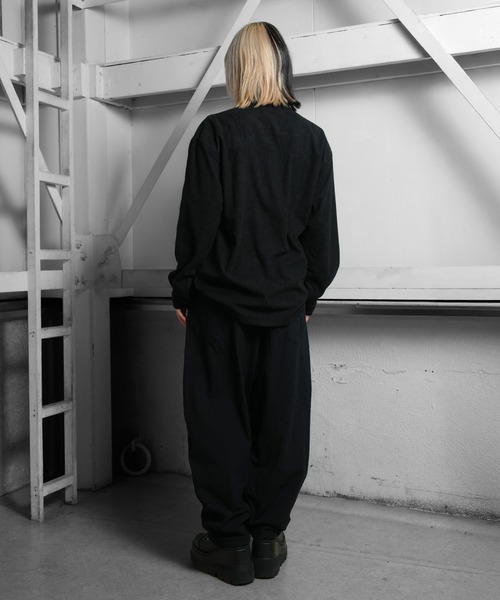 Ruze(ルゼ)の「Dry touch curve cut easy wide pants/ドライタッチ カーブカット イージーワイドパンツ(その他パンツ・メンズ・ブラック・FREE)」の11枚目の写真