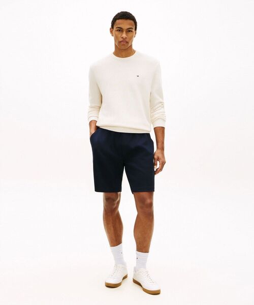 TOMMY HILFIGER（トミーヒルフィガー）の「DOUBLE KNIT SWEATSHORTS（スウェットパンツ・メンズ・ホワイト/マルチ・X-LARGE/LARGE/MEDIUM/SMALL/X-SMALL）」の3枚目の写真