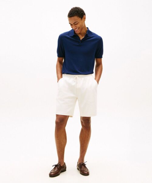 TOMMY HILFIGER（トミーヒルフィガー）の「DOUBLE KNIT SWEATSHORTS（スウェットパンツ・メンズ・ホワイト/マルチ・X-LARGE/LARGE/MEDIUM/SMALL/X-SMALL）」の8枚目の写真