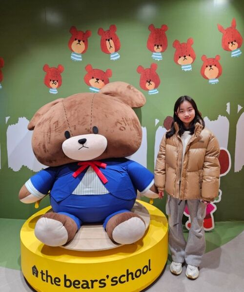 MUSINSA STANDARD KIDS（ムシンサスタンダードキッズ）の「エッセンシャルクルーネックニット[クリーム]（ニット/セーター・レディース・その他・110/120/130/140/150/160）」の6枚目の写真