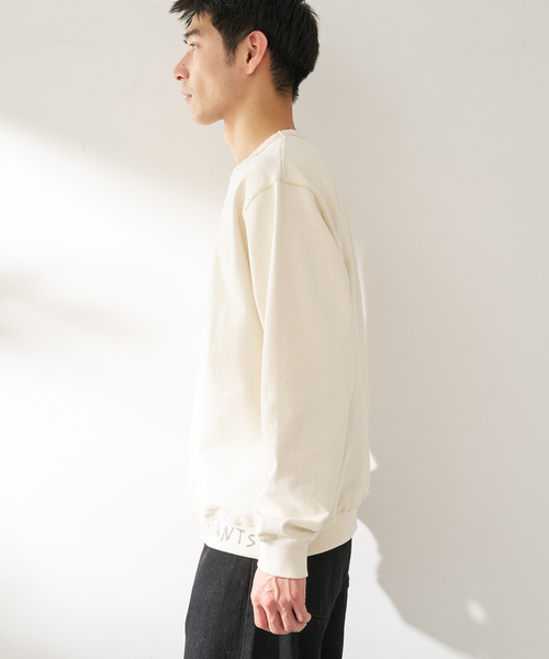 B.C STOCK（ベーセーストック）の「ANTS & ELEPHANTS / アンツアンドエレファンツ ヴィンテージ プルオーバー（Tシャツ/カットソー・メンズ・アイボリー/ブラック/ブルー系その他・LARGE/MEDIUM）」の22枚目の写真