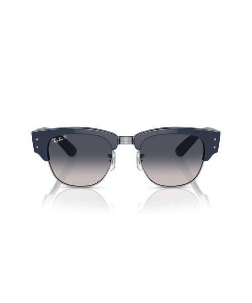 Ray-Ban(レイバン)の「【新着】Ray-Ban レイバン サングラス Mega Clubmaster/紫外線対策/クラブマスター(サングラス・メンズ・ブルー系その他・ONE SIZE)」の2枚目の写真