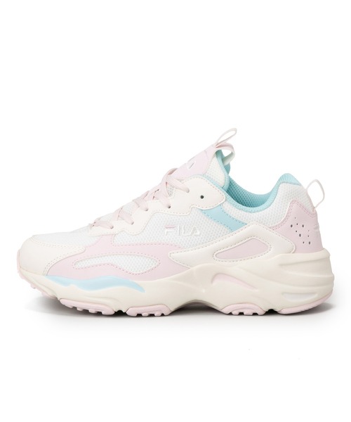FILA(フィラ)の「RAY TRACER(スニーカー・レディース・ホワイト×ピンク・23.0cm/26.5cm/26.0cm/25.5cm/25.0cm/24.5cm/24.0cm/23.5cm/29.0cm/28.0cm/27.5cm/27.0cm)」の4枚目の写真