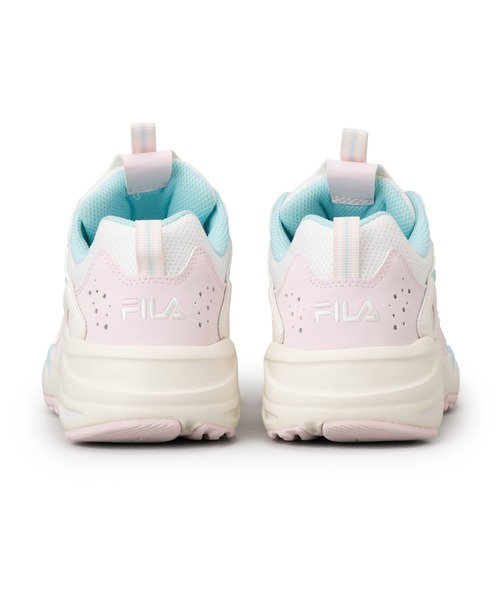 FILA(フィラ)の「RAY TRACER(スニーカー・レディース・ホワイト×ピンク・23.0cm/26.5cm/26.0cm/25.5cm/25.0cm/24.5cm/24.0cm/23.5cm/29.0cm/28.0cm/27.5cm/27.0cm)」の3枚目の写真