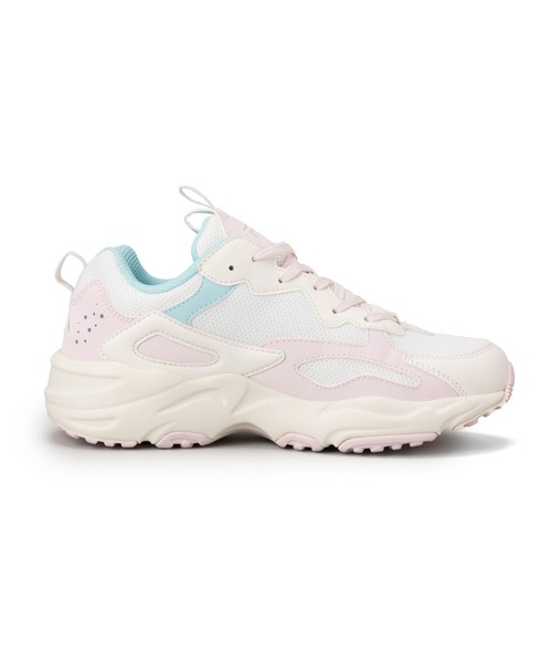 FILA(フィラ)の「RAY TRACER(スニーカー・レディース・ホワイト×ピンク・23.0cm/26.5cm/26.0cm/25.5cm/25.0cm/24.5cm/24.0cm/23.5cm/29.0cm/28.0cm/27.5cm/27.0cm)」の5枚目の写真