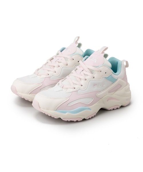 FILA(フィラ)の「RAY TRACER(スニーカー・レディース・ホワイト×ピンク・23.0cm/26.5cm/26.0cm/25.5cm/25.0cm/24.5cm/24.0cm/23.5cm/29.0cm/28.0cm/27.5cm/27.0cm)」の8枚目の写真