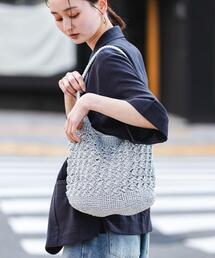 メタリックヤーンバッグ