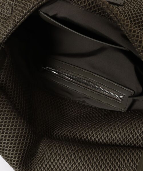 ADD CULUMN(アドカラム)の「【ADD CULUMN/アドカラム】メッシュショルダーバッグ ROLLA OBLONG M MESH(ショルダーバッグ・レディース・ブラック/カーキ・FREE)」の5枚目の写真