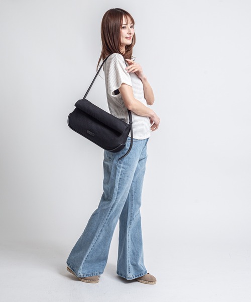 ADD CULUMN(アドカラム)の「【ADD CULUMN/アドカラム】メッシュショルダーバッグ ROLLA OBLONG M MESH(ショルダーバッグ・レディース・ブラック/カーキ・FREE)」の21枚目の写真