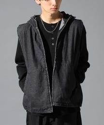 LAND MUSEUM（ランドミュージアム）の「LAND MUSEUM／デニムベスト（ベスト）」