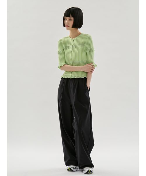 emmi（エミ）の「【Movique】アクティブイージーパンツ/撥水/UVカット/接触冷感（その他パンツ・レディース・ブラック/ライトベージュ/ライトブルー・0/1）」の19枚目の写真