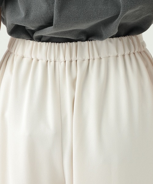 Elura（エルーラ）の「サラサラリラクシーワイドパンツ＜低身長サイズあり＞/656777（その他パンツ・レディース・ダークブラウン/ブラック/ゼブラ/オフホワイト/ミント/モカ・MEDIUM/SMALL/FREE(S)/LARGE）」の12枚目の写真