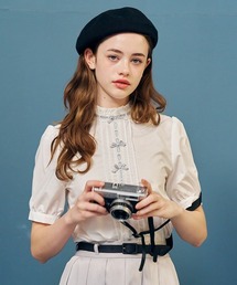 F i.n.t | ギンガムチェックはしごリボンブラウス(シャツ/ブラウス)