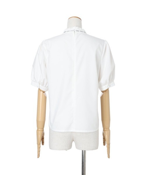 F i.n.t（フィント）の「ギンガムチェックはしごリボンブラウス（シャツ/ブラウス・レディース・アイボリー/オフホワイト・FREE）」の19枚目の写真