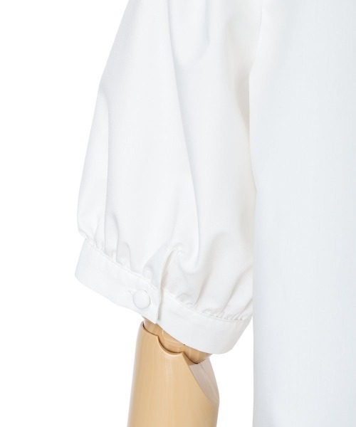 F i.n.t（フィント）の「ギンガムチェックはしごリボンブラウス（シャツ/ブラウス・レディース・アイボリー/オフホワイト・FREE）」の12枚目の写真