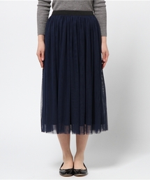 LBC | チュールギャザースカート                  (スカート)