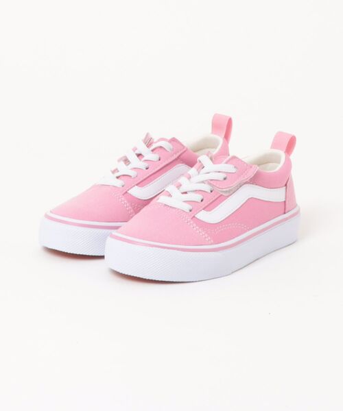 VANS(バンズ)の「VANS ヴァンズ 17-22(H) OLD SKOOL オールドスクール V36PS PINK(スニーカー・キッズ・ピンク・21.5/22.0cm/20.5/19.5/18.5/17.5/21/19/17/18/20)」の1枚目の写真