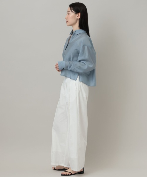 A part by（アパートバイ）の「タイプライターストレートパンツ（その他パンツ・レディース・オフホワイト/ベビーピンク/ブラック・FREE）」の13枚目の写真