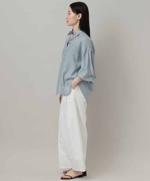 A part by（アパートバイ）の「タイプライターストレートパンツ（その他パンツ・レディース・オフホワイト/ベビーピンク/ブラック・FREE）」の19枚目の写真