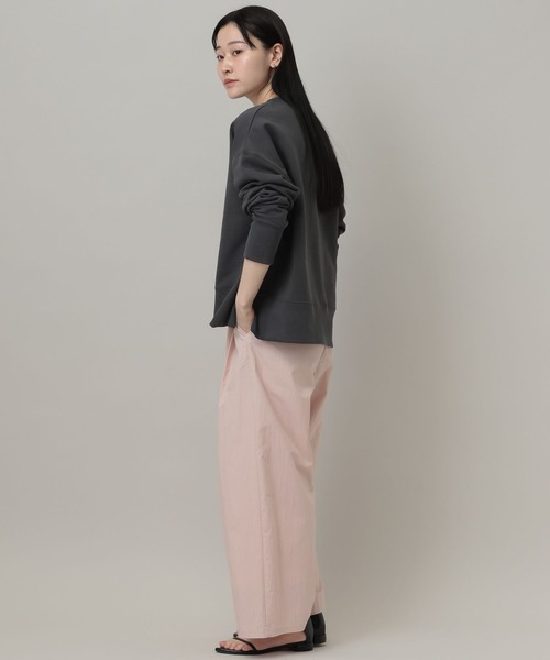 A part by（アパートバイ）の「タイプライターストレートパンツ（その他パンツ・レディース・オフホワイト/ベビーピンク/ブラック・FREE）」の5枚目の写真