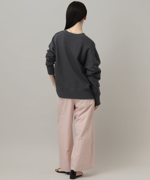 A part by（アパートバイ）の「タイプライターストレートパンツ（その他パンツ・レディース・オフホワイト/ベビーピンク/ブラック・FREE）」の6枚目の写真