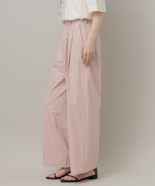 A part by（アパートバイ）の「タイプライターストレートパンツ（その他パンツ・レディース・オフホワイト/ベビーピンク/ブラック・FREE）」の8枚目の写真