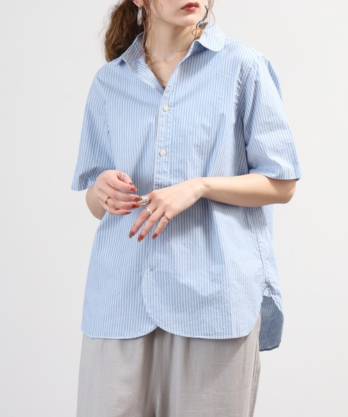 SO（エスオー）の「シャツ 半端袖（シャツ/ブラウス・レディース・グリーン系その他/ブルー系その他・F）」の5枚目の写真