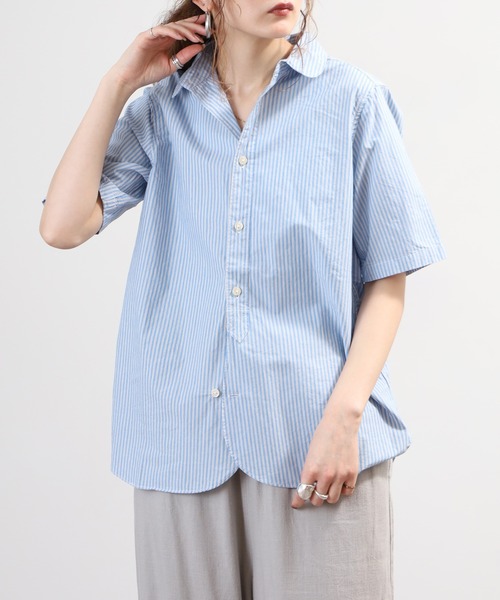 SO（エスオー）の「シャツ 半端袖（シャツ/ブラウス・レディース・グリーン系その他/ブルー系その他・F）」の8枚目の写真