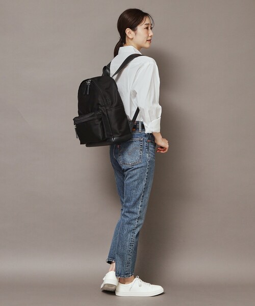 HIROFU(ヒロフ)の「【リカリカ】ナイロン リュック L A4サイズ (商品番号:P25-39612)(バックパック/リュック・レディース・ブラック・03)」の20枚目の写真