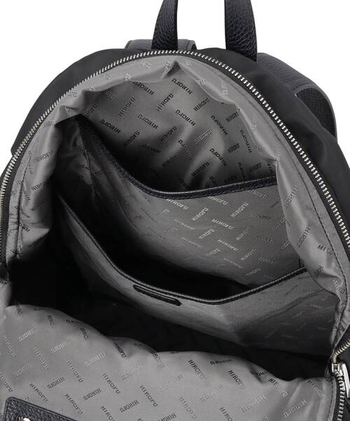 HIROFU(ヒロフ)の「【リカリカ】ナイロン リュック L A4サイズ (商品番号:P25-39612)(バックパック/リュック・レディース・ブラック・03)」の7枚目の写真
