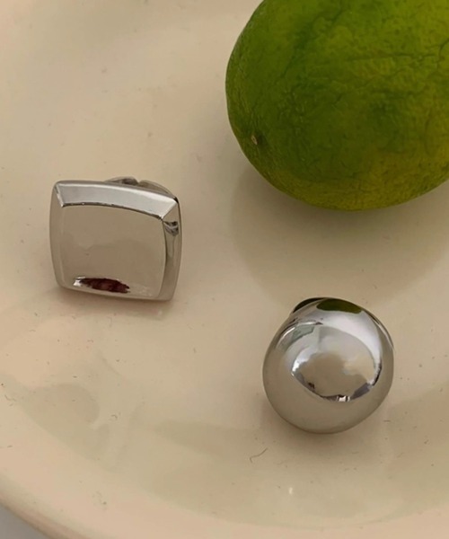 Vipoa(ヴィポア)の「Square & Round Metal Rings(リング・レディース・シルバー・FREE)」の18枚目の写真