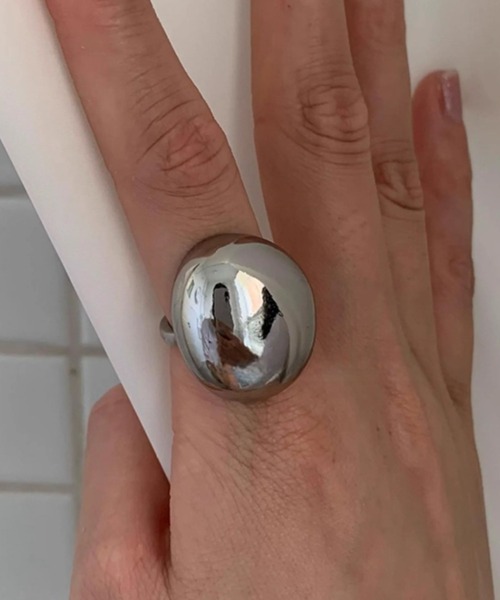 Vipoa(ヴィポア)の「Square & Round Metal Rings(リング・レディース・シルバー・FREE)」の12枚目の写真