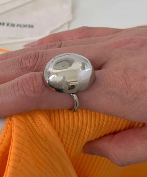 Vipoa(ヴィポア)の「Square & Round Metal Rings(リング・レディース・シルバー・FREE)」の15枚目の写真