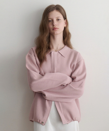 even kara knit Jacket (pink)
