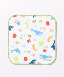 MAZEMAZE（マゼマゼ）の「ガーゼパイルミニハンカチ（ハンカチ/ハンドタオル）」