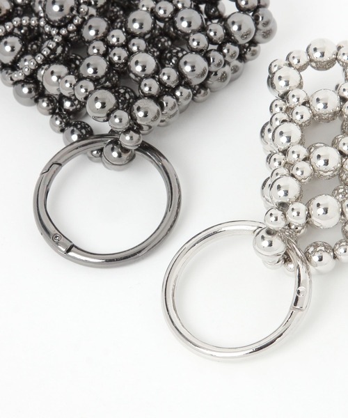 GLOBAL WORK（グローバルワーク）の「ビーズバッグチャーム/657420（キーホルダー・レディース・ライトイエロー/ブラック/ライトグレー・FREE）」の11枚目の写真