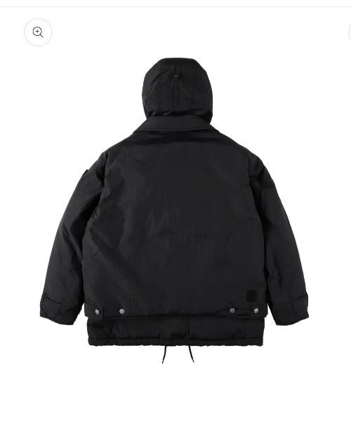 PHINGERIN(フィンガリン)の「【PHINGERIN】フィンガリン DOUBLE CUSHY HOODED JACKET(その他アウター・メンズ・ブラック・MEDIUM)」の2枚目の写真