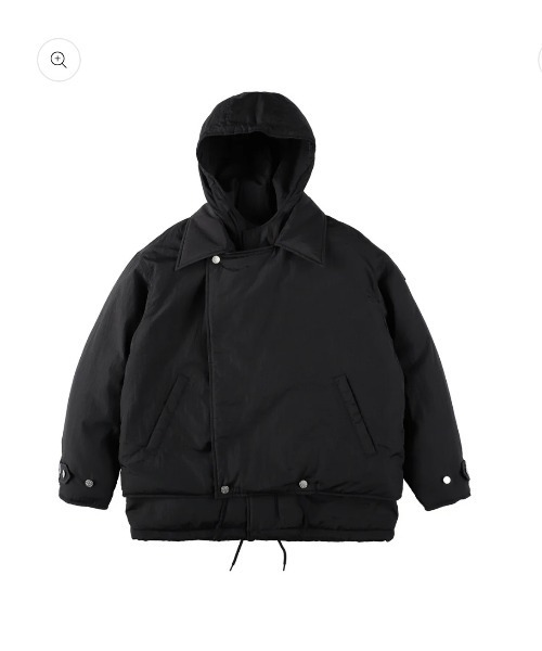 PHINGERIN(フィンガリン)の「【PHINGERIN】フィンガリン DOUBLE CUSHY HOODED JACKET(その他アウター・メンズ・ブラック・MEDIUM)」の3枚目の写真