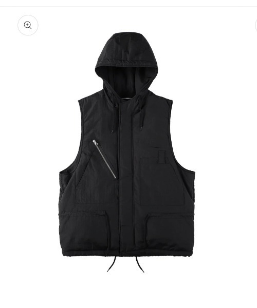 PHINGERIN(フィンガリン)の「【PHINGERIN】フィンガリン DOUBLE CUSHY HOODED JACKET(その他アウター・メンズ・ブラック・MEDIUM)」の4枚目の写真