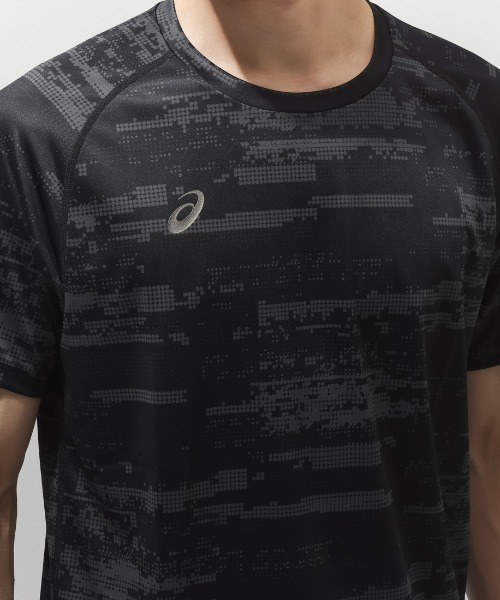 ASICS(アシックス)の「アシックス ASICS クールサマーニットショートスリーブシャツ(Tシャツ/カットソー・メンズ・ブラック/ホワイト/ダークブルー・M/L/LL)」の10枚目の写真