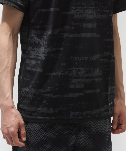 ASICS(アシックス)の「アシックス ASICS クールサマーニットショートスリーブシャツ(Tシャツ/カットソー・メンズ・ブラック/ホワイト/ダークブルー・M/L/LL)」の11枚目の写真