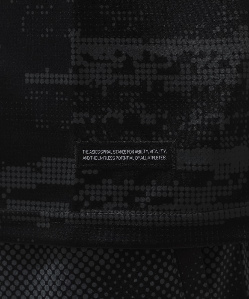ASICS(アシックス)の「アシックス ASICS クールサマーニットショートスリーブシャツ(Tシャツ/カットソー・メンズ・ブラック/ホワイト/ダークブルー・M/L/LL)」の7枚目の写真