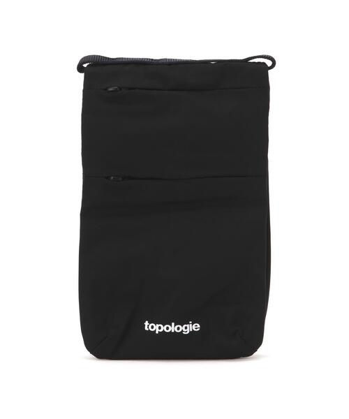 Topologie(トポロジー)の「Topologie/トポロジー Phone Sacoche Tech Sateen フォンサコッシュ【バッグ単体】(ショルダーバッグ・メンズ・ブラック・F)」の8枚目の写真