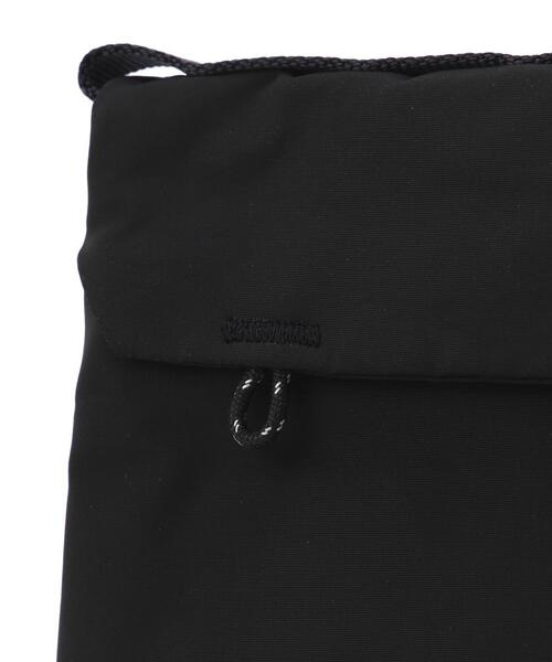 Topologie(トポロジー)の「Topologie/トポロジー Phone Sacoche Tech Sateen フォンサコッシュ【バッグ単体】(ショルダーバッグ・メンズ・ブラック・F)」の17枚目の写真