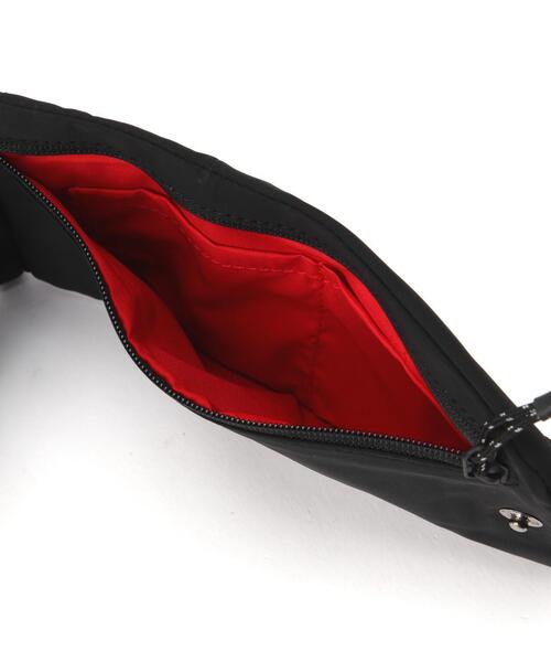 Topologie(トポロジー)の「Topologie/トポロジー Phone Sacoche Tech Sateen フォンサコッシュ【バッグ単体】(ショルダーバッグ・メンズ・ブラック・F)」の19枚目の写真