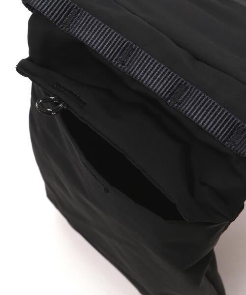 Topologie(トポロジー)の「Topologie/トポロジー Phone Sacoche Tech Sateen フォンサコッシュ【バッグ単体】(ショルダーバッグ・メンズ・ブラック・F)」の21枚目の写真